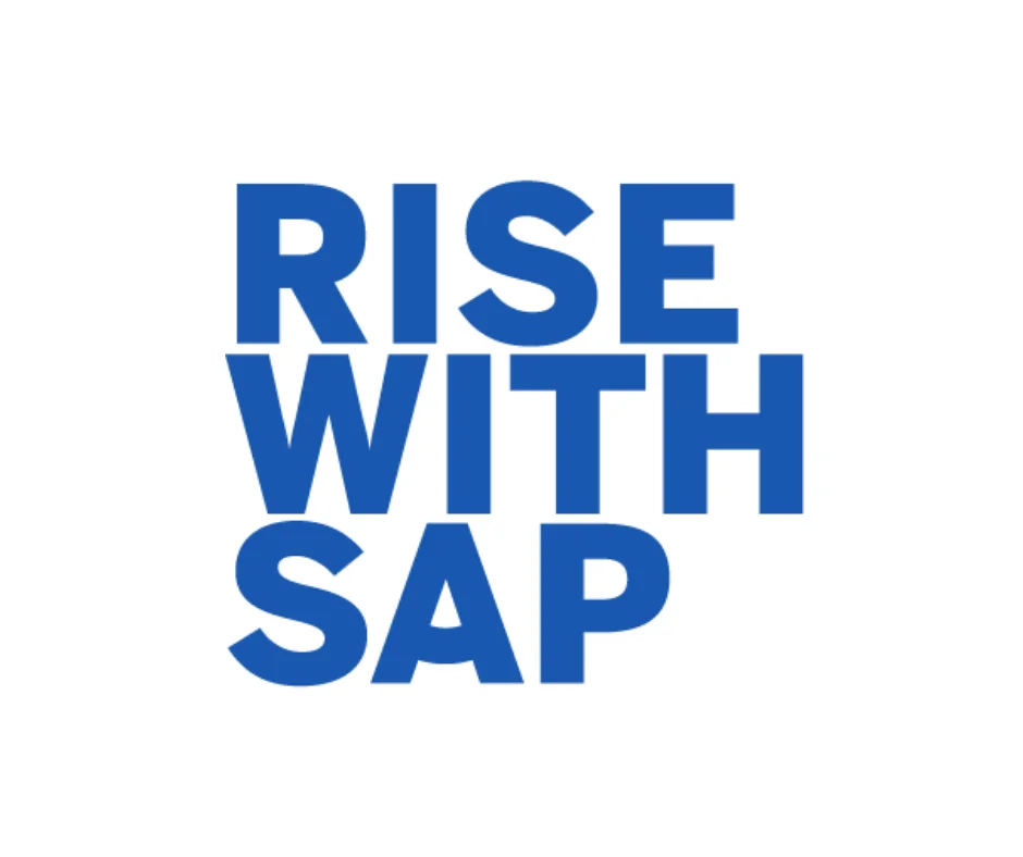 RISE with SAP logo